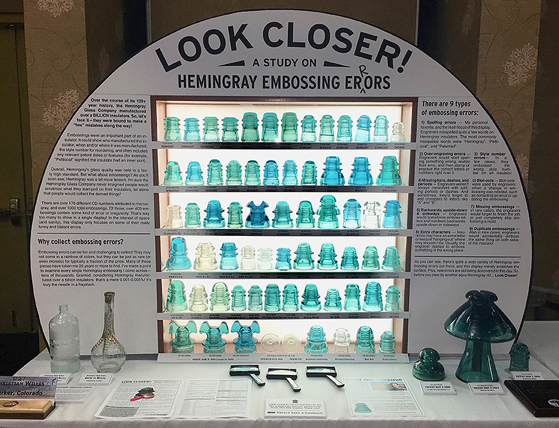 Christian Willis' 2017 Hemingray Display at the Colorado Springs National