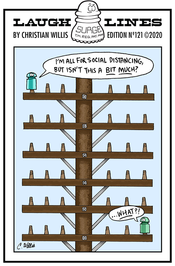 Laugh Lines 121: Social Distancing